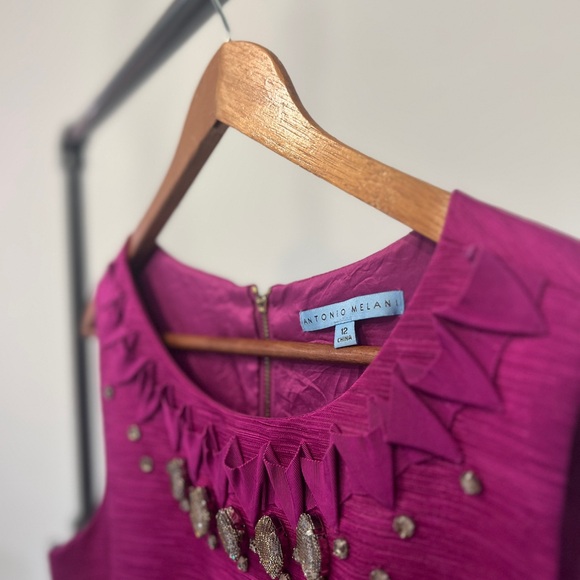 Antonio Melani Women’s sz. 12 embellished dress - Picture 6 of 6